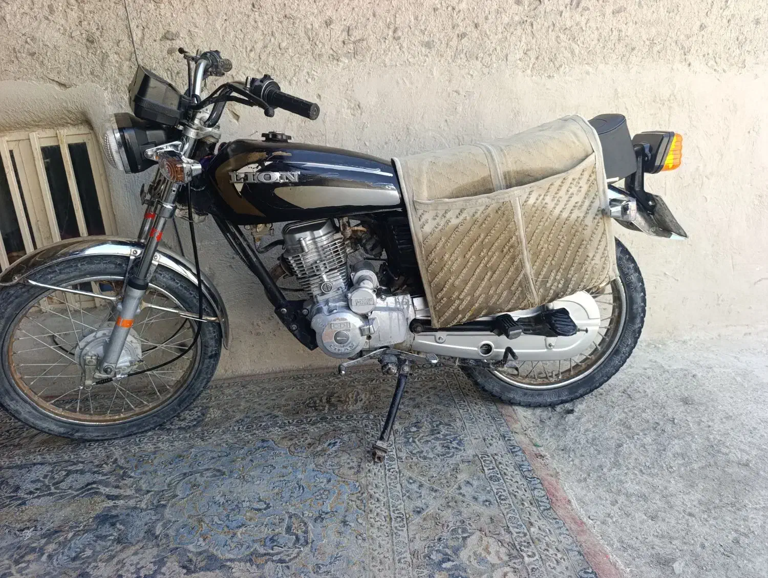 موتور دارم فقط صند داره تمیز|موتورسیکلت|بم پشت, |دیوار