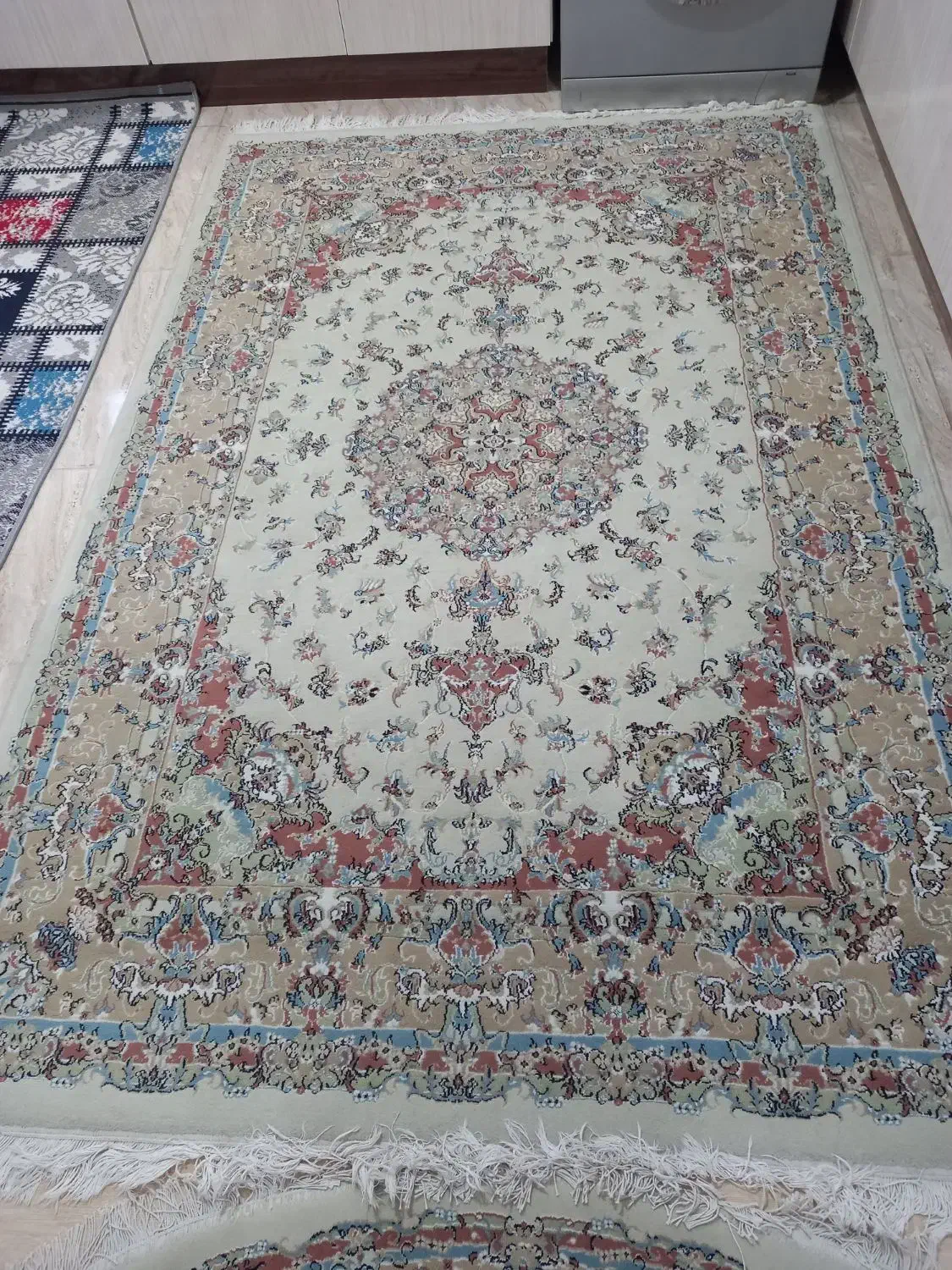 فرش لوزی|فرش|اردبیل, |دیوار