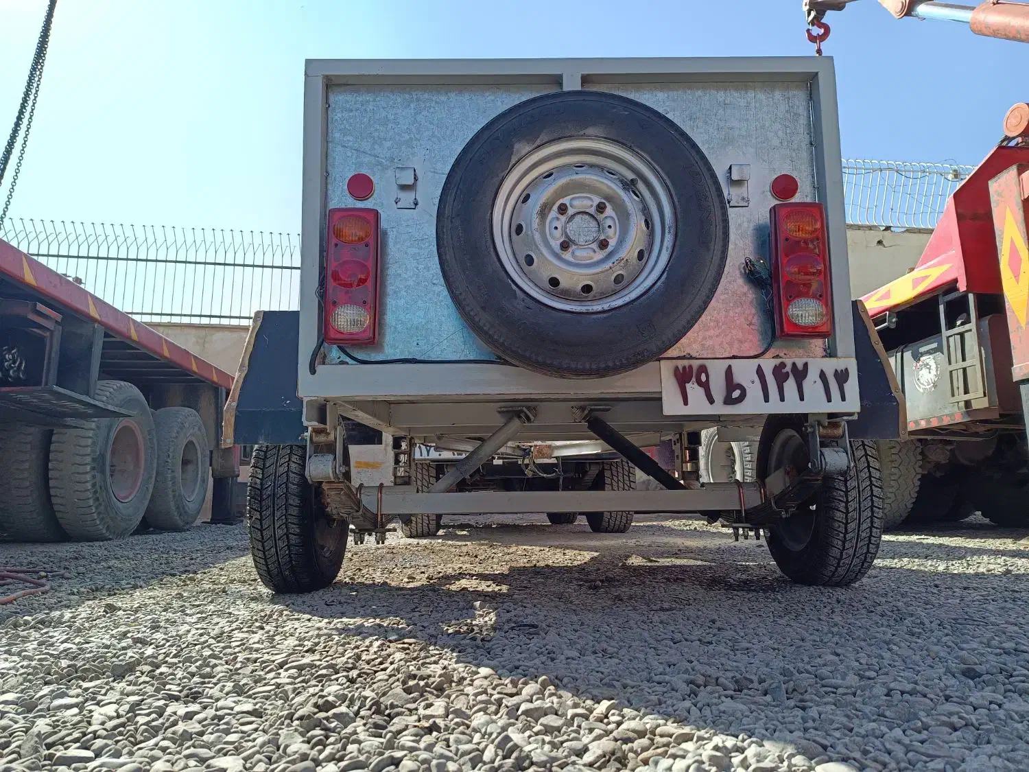 یدک کش گاری کفی جیپ مخصوص افرود|قطعات یدکی و لوازم جانبی|اصفهان, شهرک صنعتی جی|دیوار