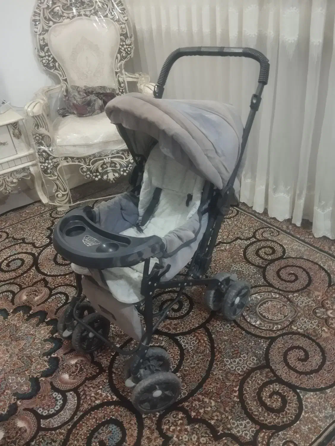 کالسکه دلیجان طوسی.همراه با روروئک|کالسکه و لوازم جانبی|قرچک, زیبا شهر|دیوار