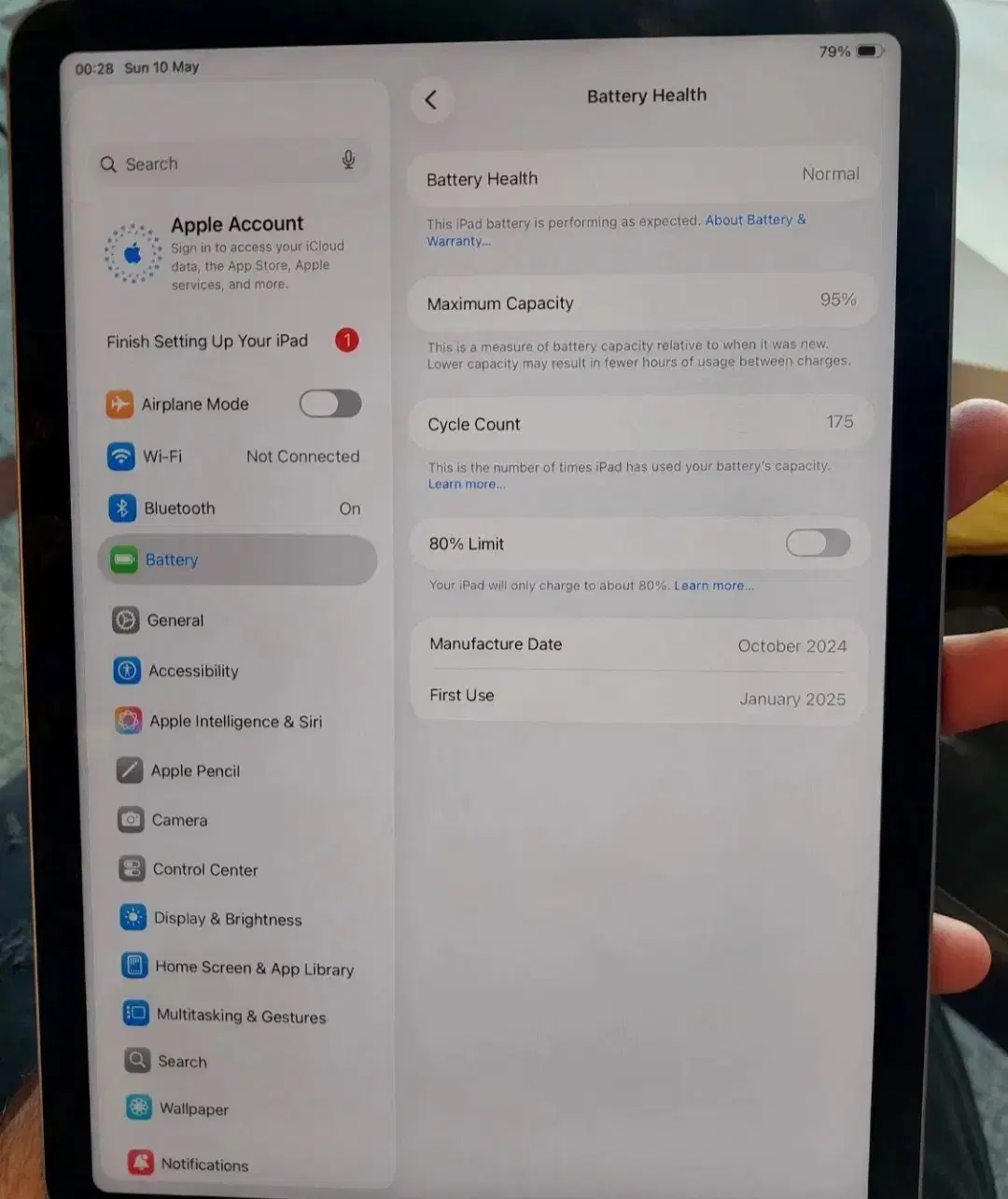 ipad air 11inch 128g m2|تبلت|تهران, فلسطین (میدان انقلاب)|دیوار