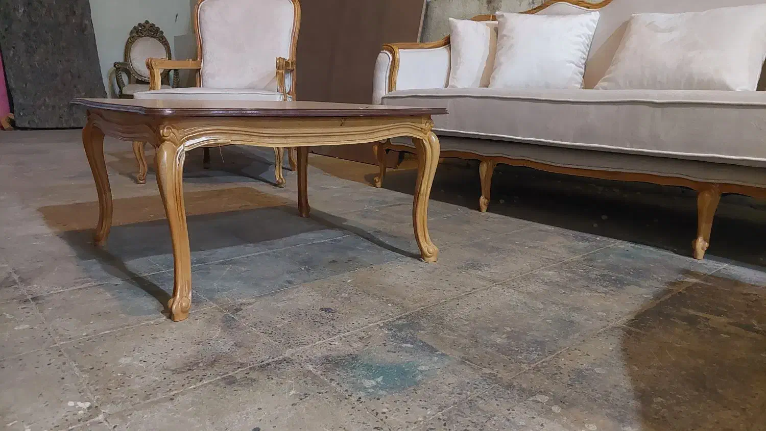 سرویس مبل و غذا خوری فرانسوی  ابزاری|مبلمان خانگی و میز عسلی|ایلام, |دیوار