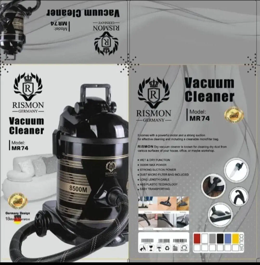 جارو برقی 18ماه ضمانت تعویض|جاروبرقی، جارو شارژی، بخارشو|رشت, بازار|دیوار