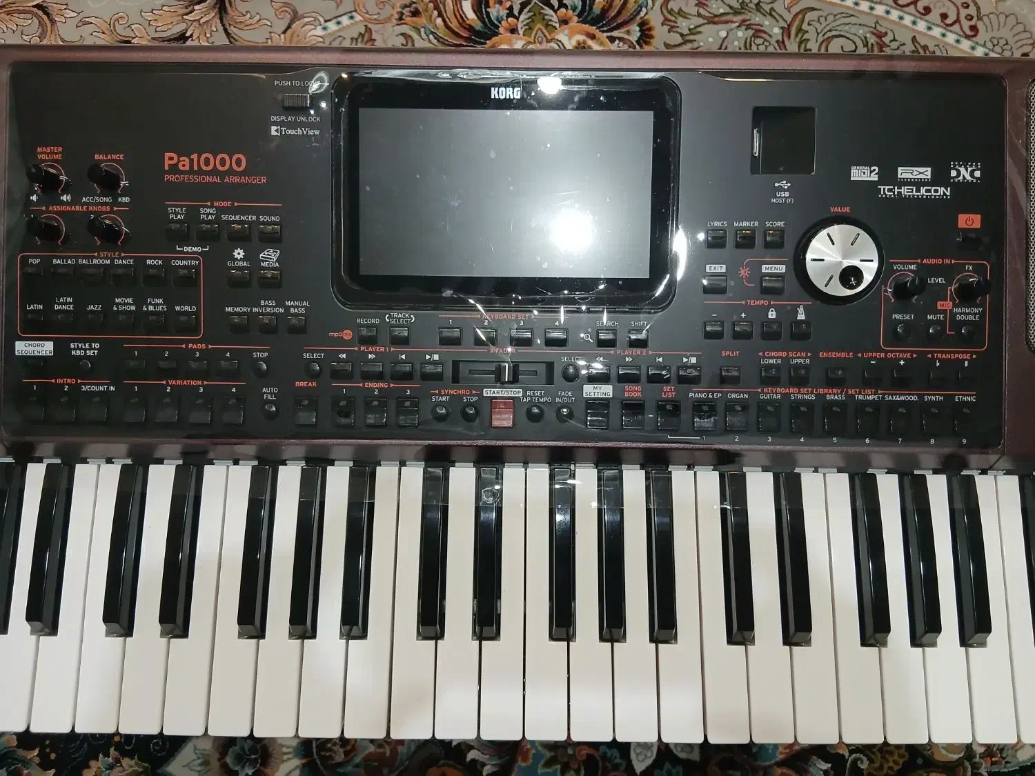 korg pa1000 در حد|پیانو، کیبورد، آکاردئون|بانه, |دیوار