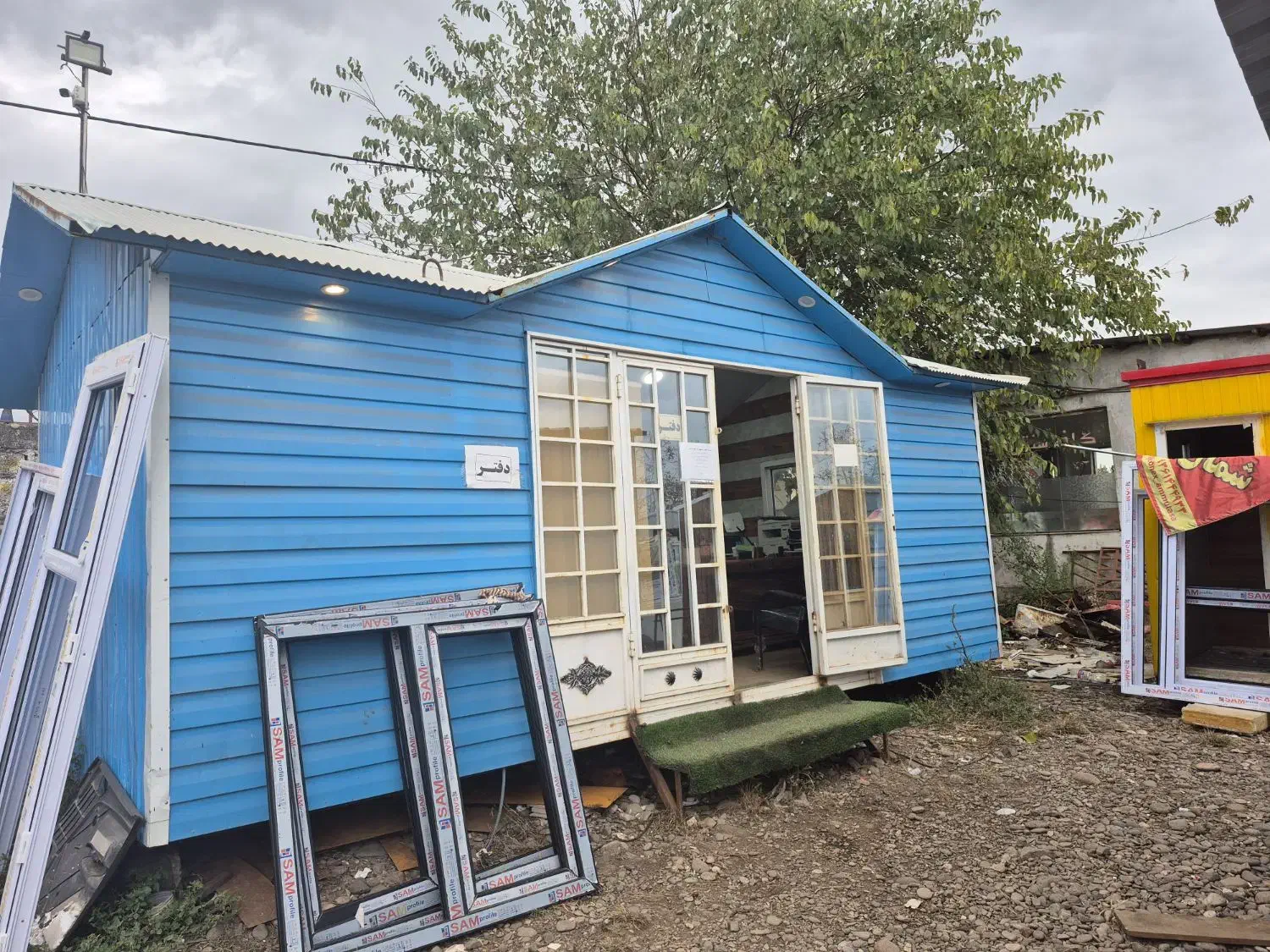 کانکس اداری ۱۸ متری|مصالح و تجهیزات ساختمان|لولمان, |دیوار