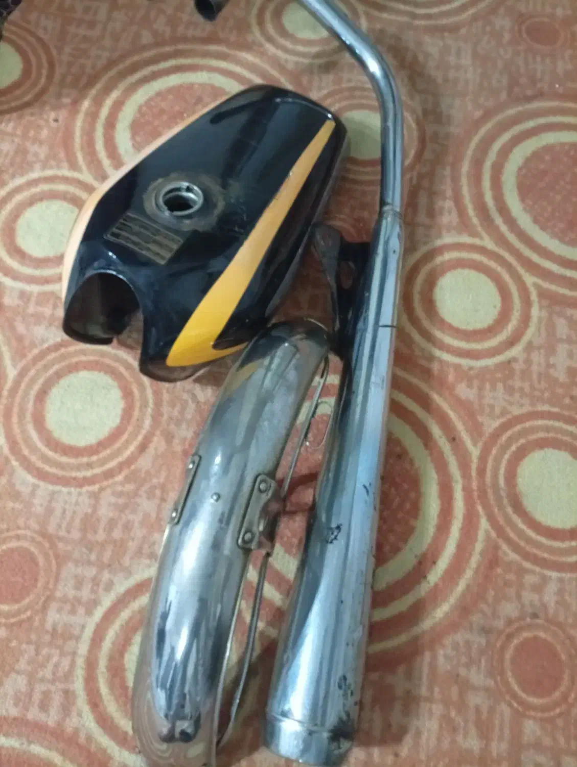 اگزوز باک گلگیر هندا|قطعات یدکی و لوازم جانبی|قم, سید معصوم|دیوار