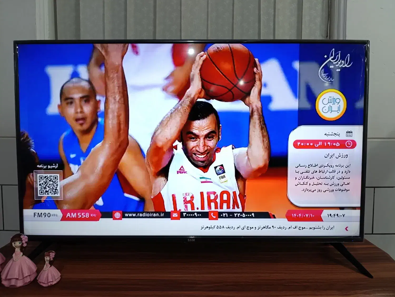TV50اینچ مدل سام|تلویزیون و پروژکتور|فسا, |دیوار