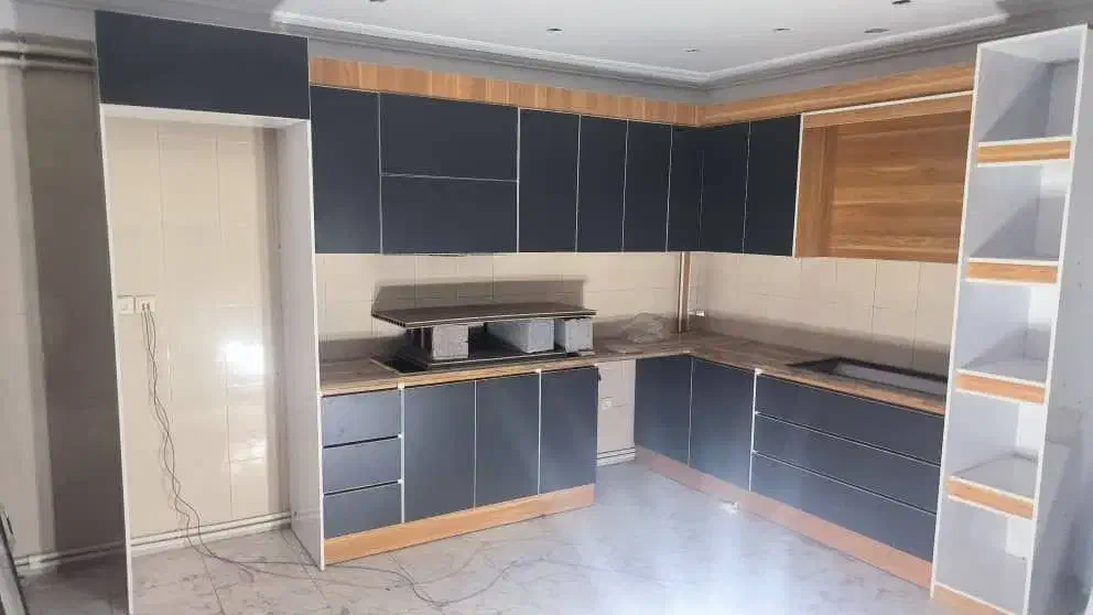 کابینت نئو کلاسیک و ممبران هایگلاسی|مصالح و تجهیزات ساختمان|رشت, یخسازی|دیوار