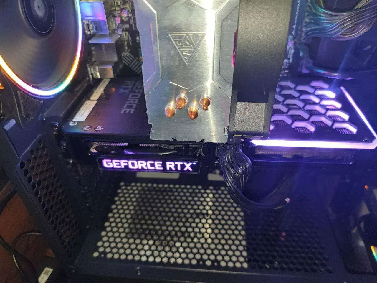 RTX 3060 Ti Palit بسیار سالم|قطعات و لوازم جانبی رایانه|تهران, اختیاریه|دیوار