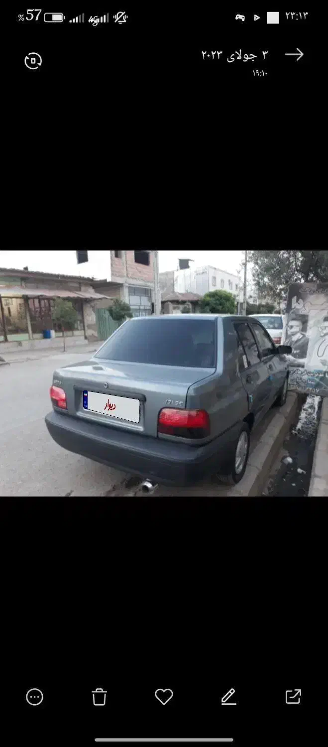 پراید 131ودل 97دوگانه دست|خودرو سواری و وانت|سنگدوین, |دیوار