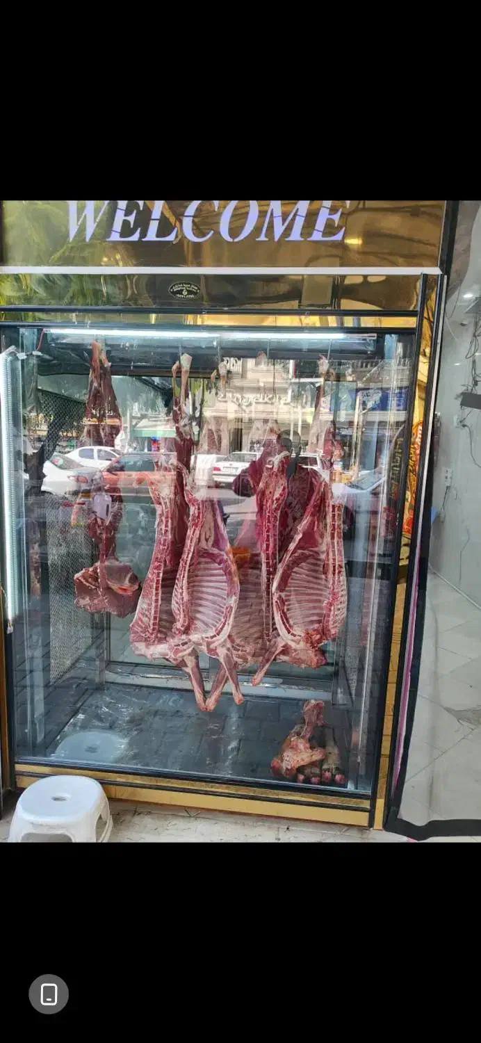 یخچال اقصابی تمام شیشه دوطرفه درحدنو|فروشگاه و مغازه|تهران, باشگاه نفت|دیوار