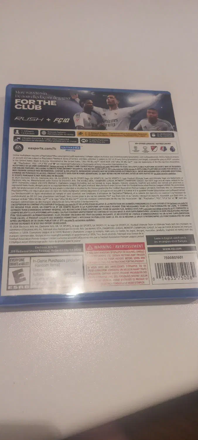 سی دی fc25 کاملا سالم در حد نو|کنسول، بازی ویدئویی و آنلاین|تهران, میرداماد|دیوار