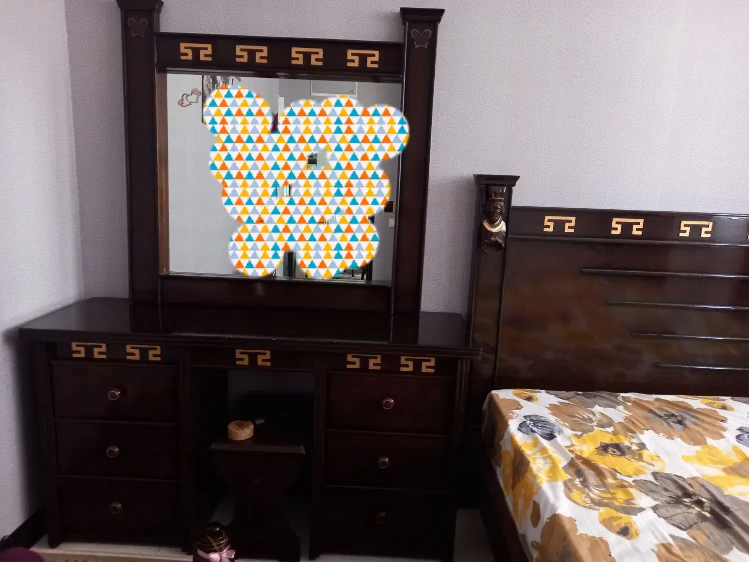 سرویس خواب|تخت و سرویس خواب|فولادشهر, C8|دیوار