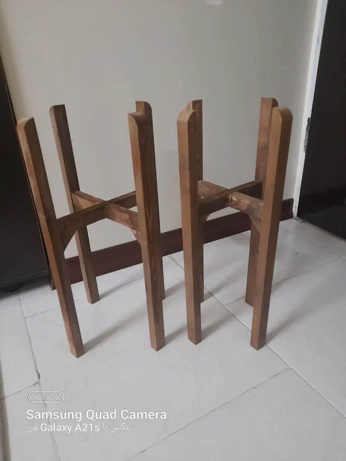 شلف چوبی وفلزی گلدان|گل و گیاه طبیعی|بومهن, |دیوار