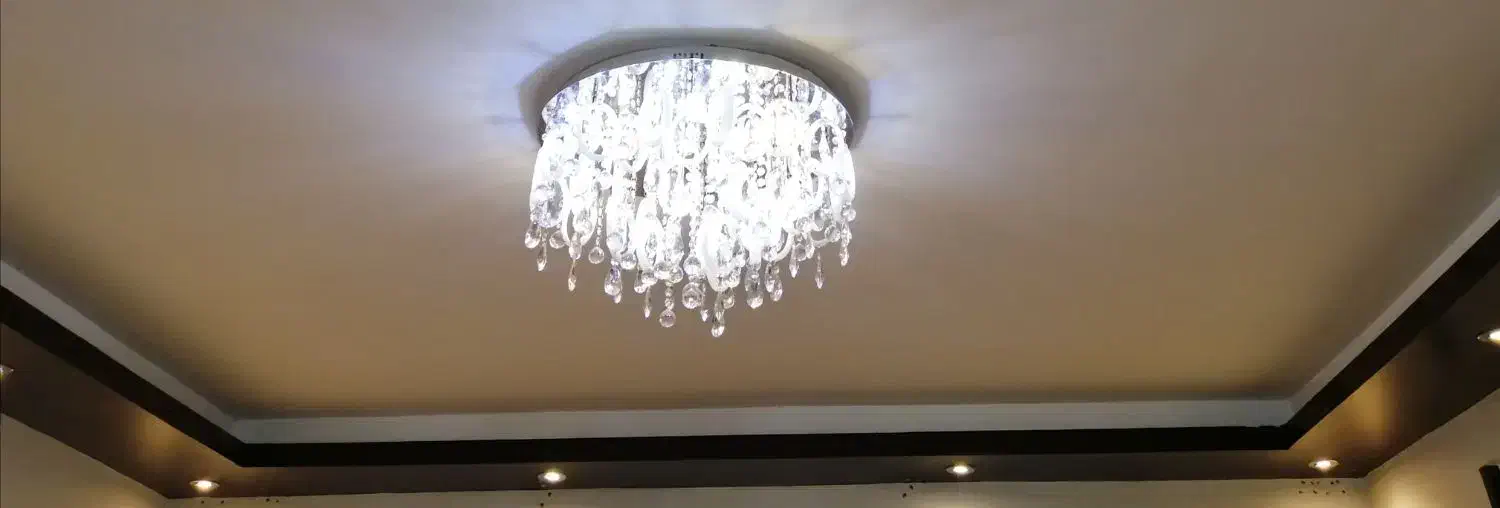 لوستر کریستال|لوستر و چراغ آویز|شاهین‌شهر, مسکن مهر|دیوار