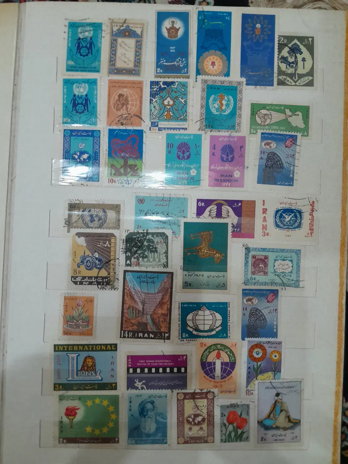 ۳۷ تمبر محمدرضا|کلکسیون سکه، تمبر، اسکناس|اهواز, نادری|دیوار