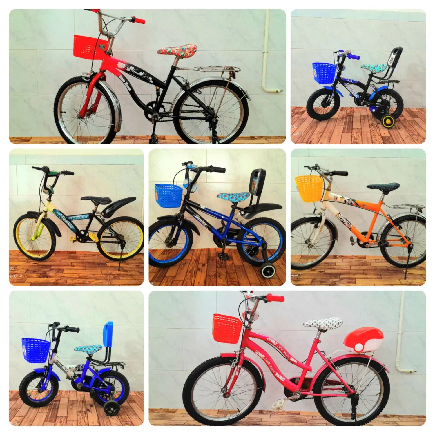 دوچرخه۱۲و۱۶و۲۰ درحدنو         آدرس،طاهری شمالی۱۳،۲|دوچرخه، اسکیت، اسکوتر|نیشابور, خط کاشمر|دیوار