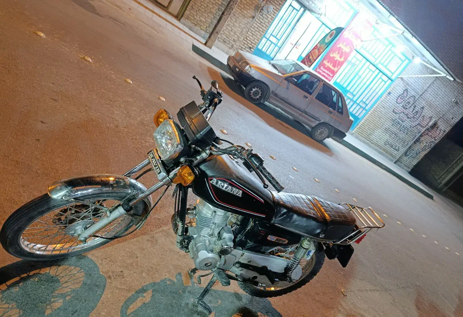 موتور|موتورسیکلت|اشکذر, |دیوار