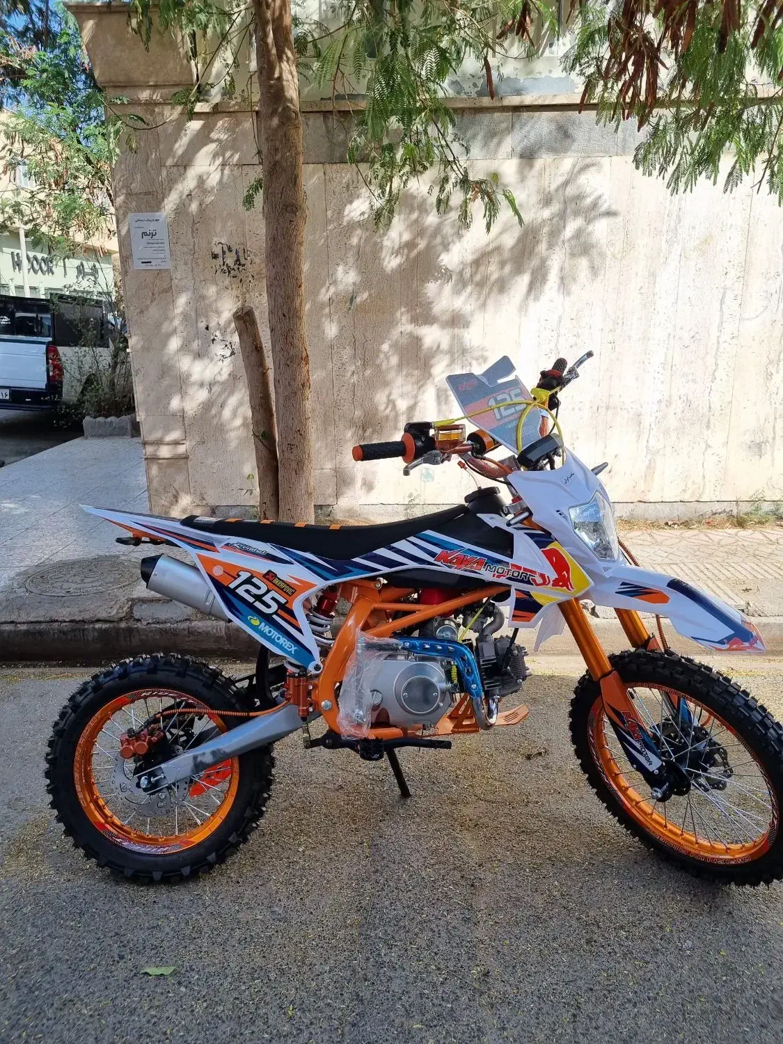 مینی کراس ktm125|موتورسیکلت|جلفا, |دیوار