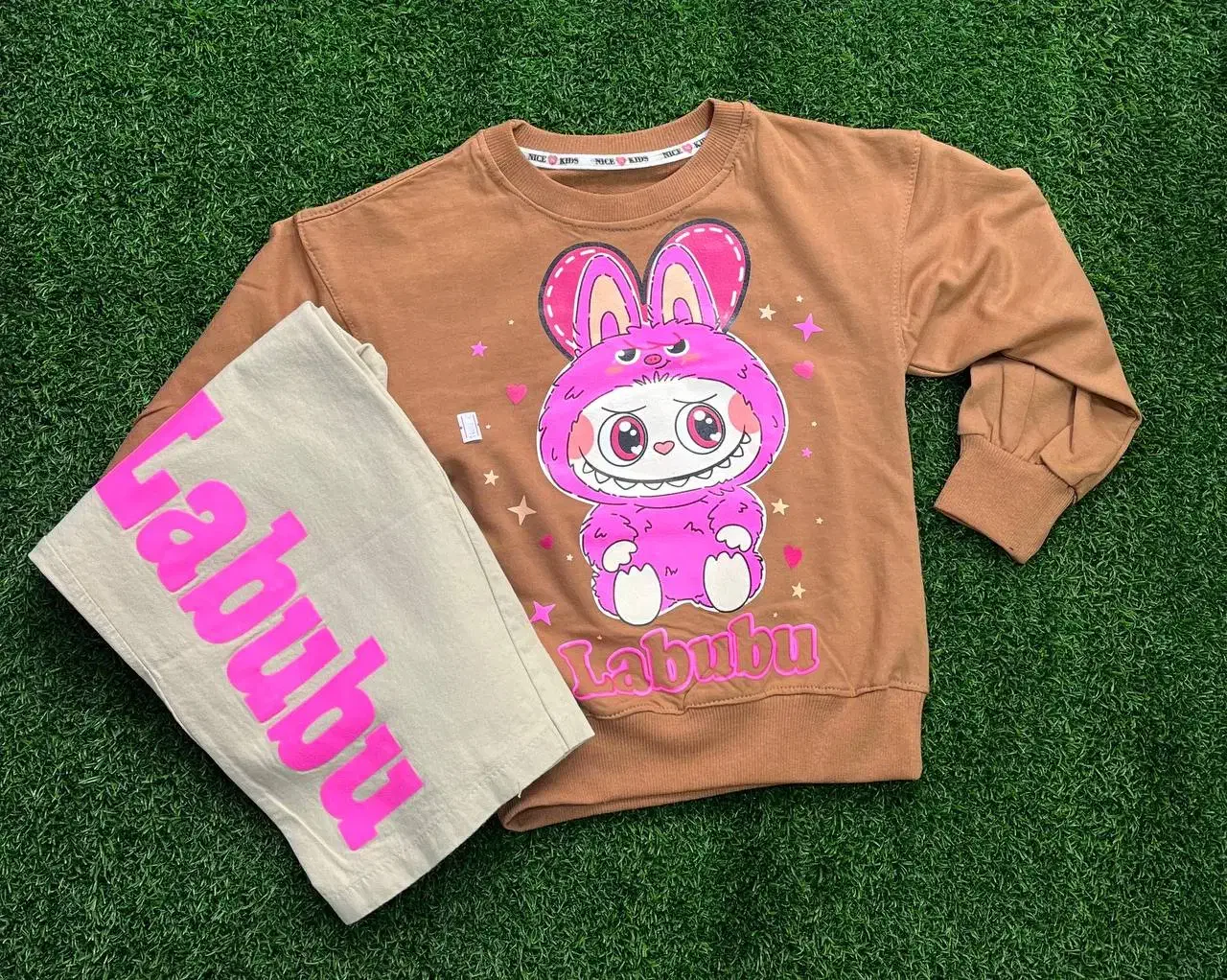 ست بلوز دورس و شلوار کتان لبوبو گالری پوشاک مهراب|کفش و لباس بچه|کرمانشاه, |دیوار