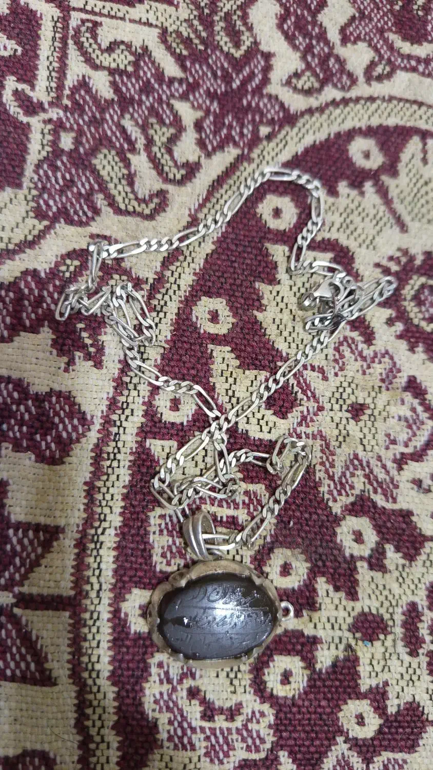 گردن آویز نقره ۷جلاله|جواهرات|نوشهر, |دیوار