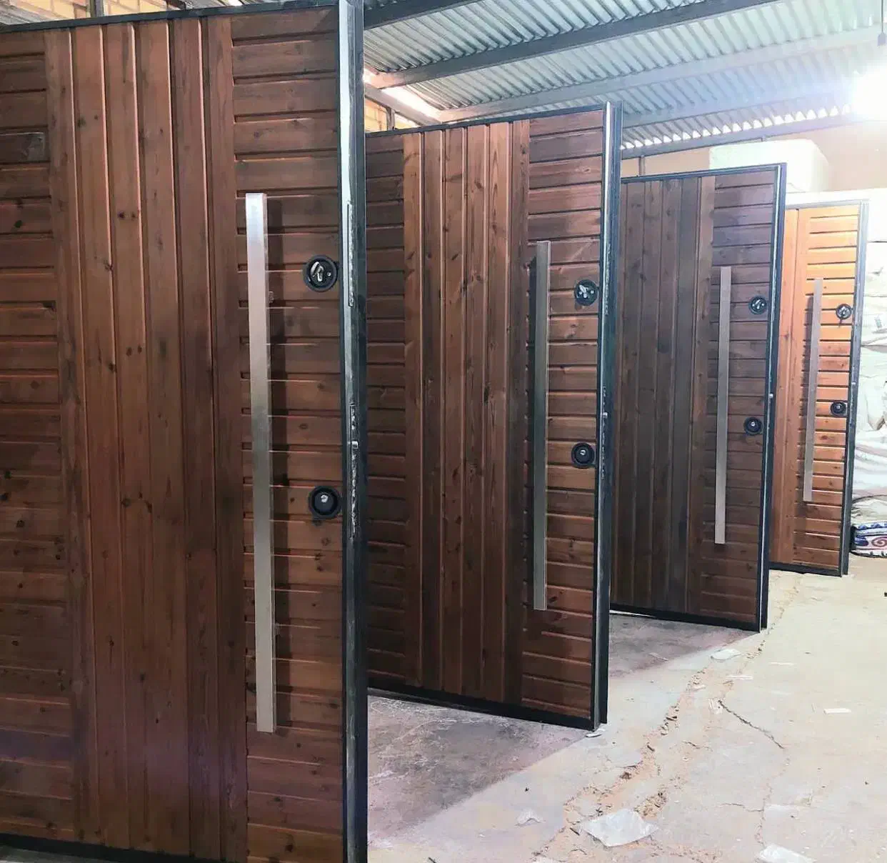 درب ضدسرقت سنگ راشین 07532|مصالح و تجهیزات ساختمان|ساری, |دیوار