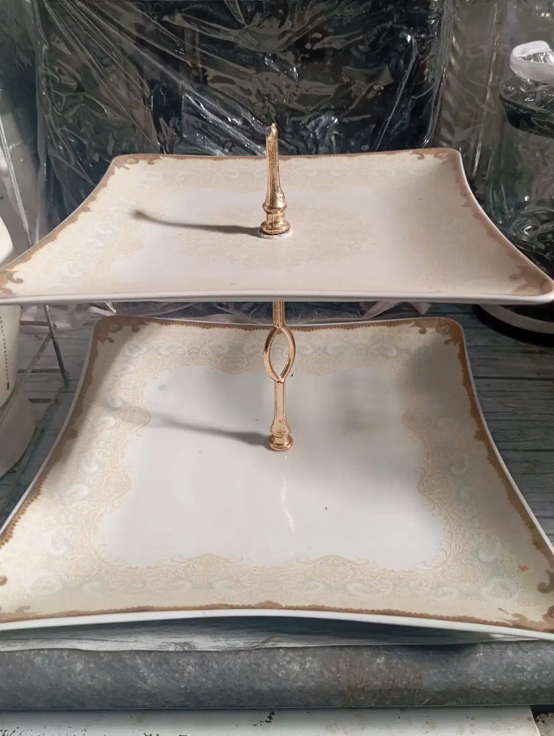 پا سماوری پلمپ شیرینی خوری و کاپ کیک|ظروف سرو و پذیرایی|بیرجند, |دیوار