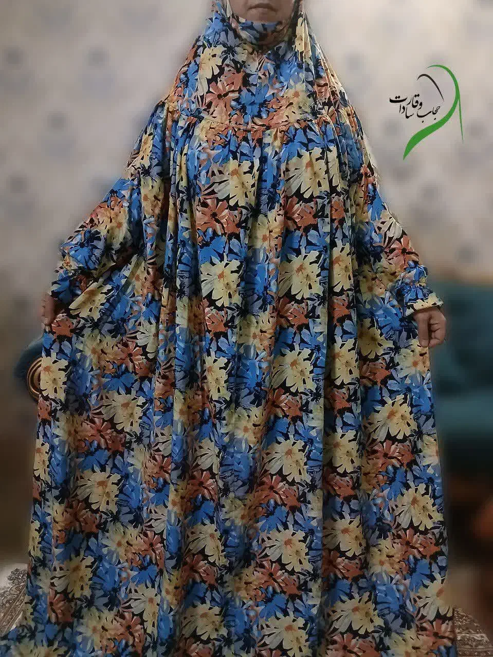 چادرنمازی مقنعه دار|لباس|مشهد, عبادی|دیوار