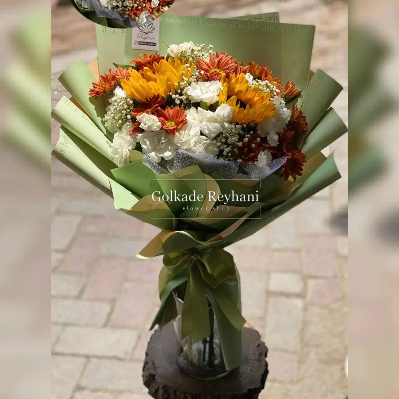 دسته گل طبیعی متوسط هدیه سوپرایز|گل و گیاه طبیعی|مشهد, شهید مطهری|دیوار