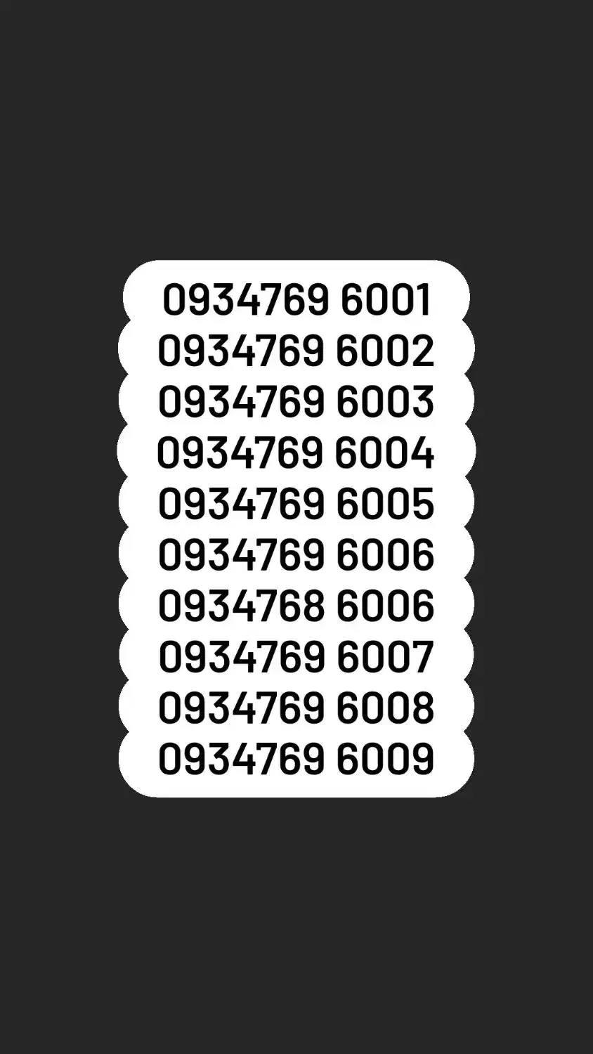 فروش تنها سیم کارت سریالی رند|سیم‌کارت|کیش, |دیوار