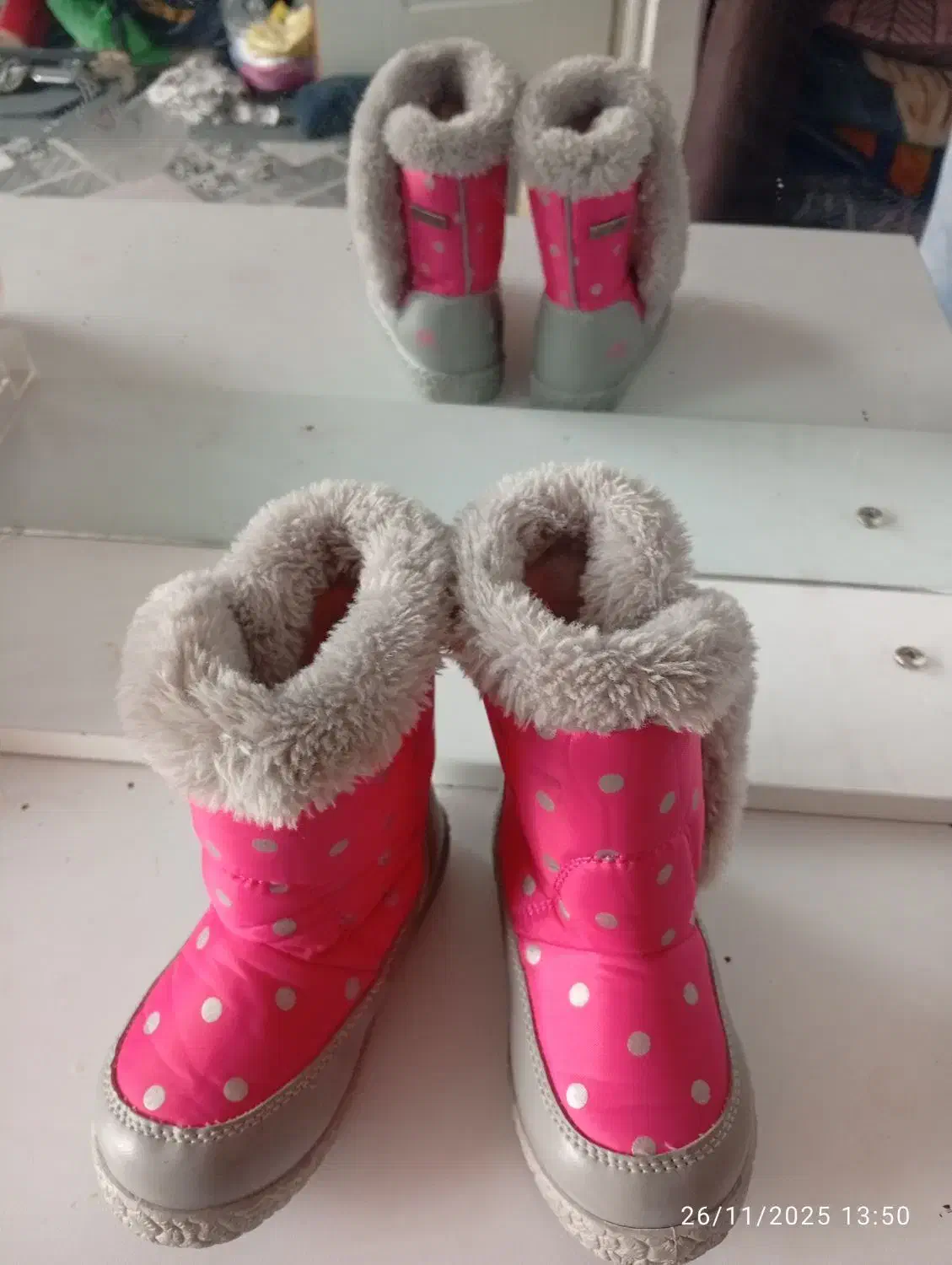 بوت دخترونه سایز 25|کفش و لباس بچه|چهاردانگه (تهران), |دیوار