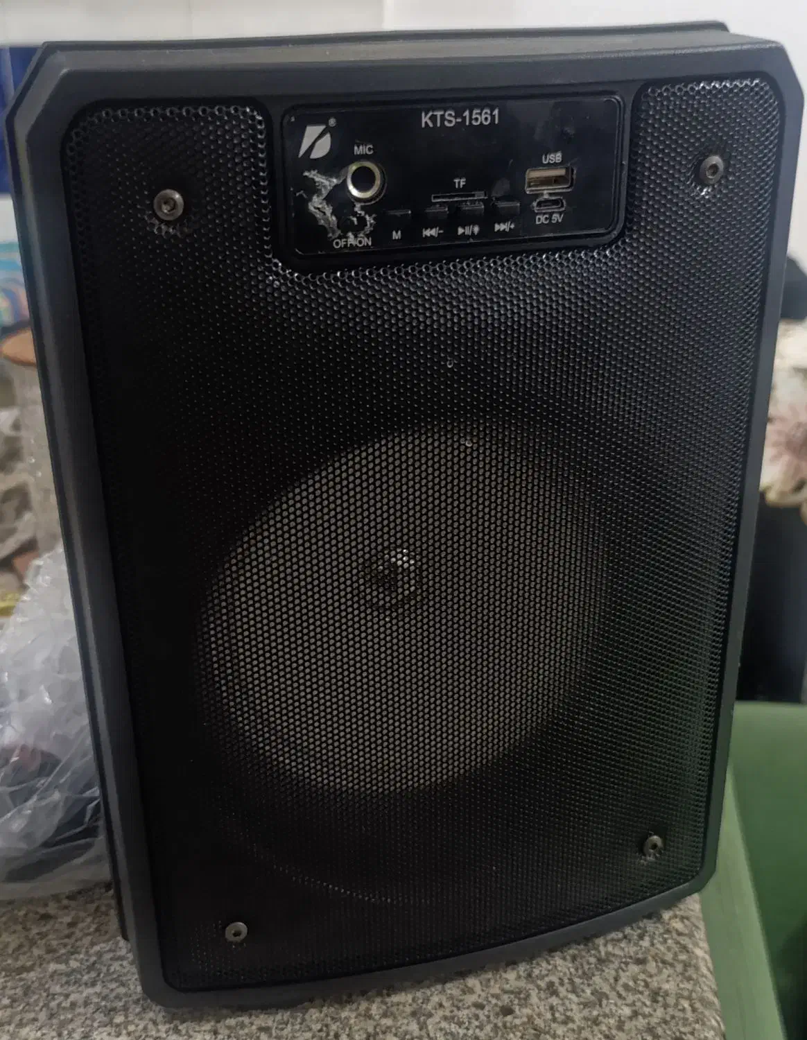 اسپیکردرحدرنو با شارژرومیکروفون که هنوز دست نخورده|سیستم صوتی خانگی|ساری, |دیوار