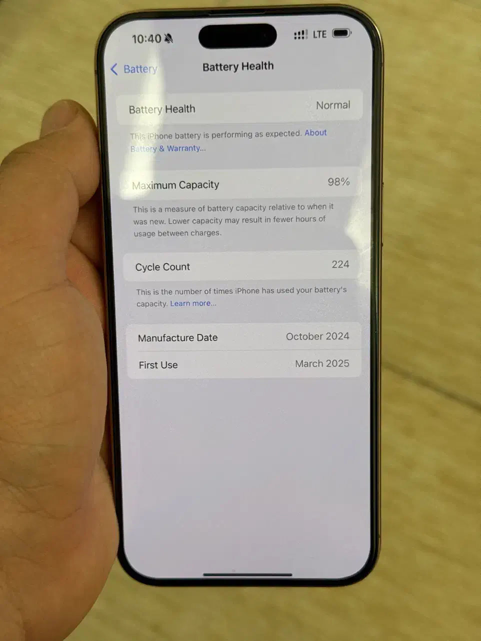 16 pro max zaa|موبایل|قیامدشت - خاورشهر, |دیوار