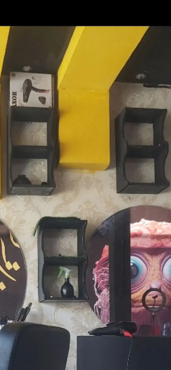 دوتا میز گرد با کشو با ۵تا باکس|آرایشگاه و سالنهای زیبایی|مسجد سلیمان, |دیوار