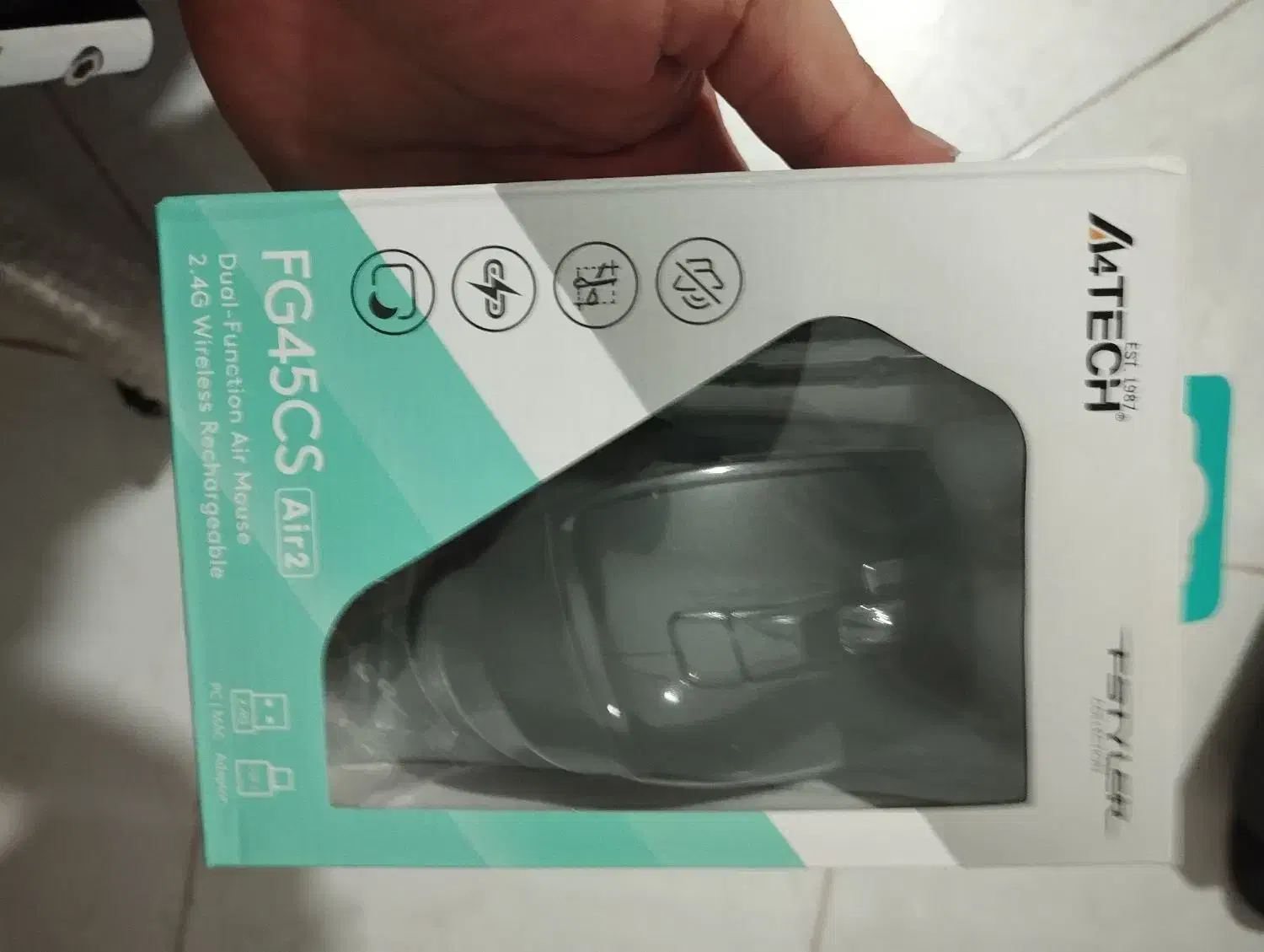 موس بیسیم نو FG45cs Air2|قطعات و لوازم جانبی رایانه|قم, باغ کرباسی|دیوار