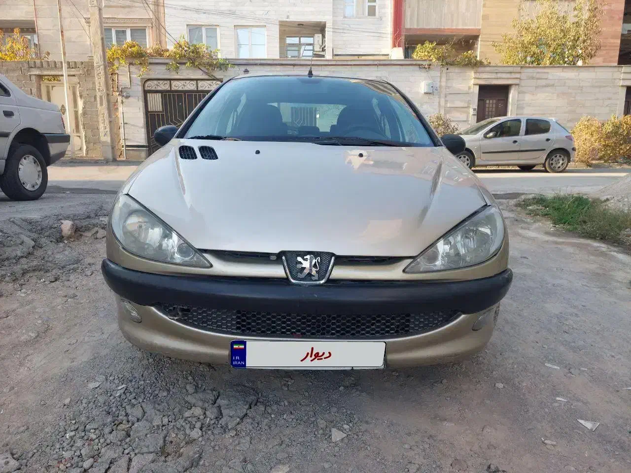 پژو ۲۰۶ تیپ ۲ مدل ۸۳|خودرو سواری و وانت|مراغه, |دیوار