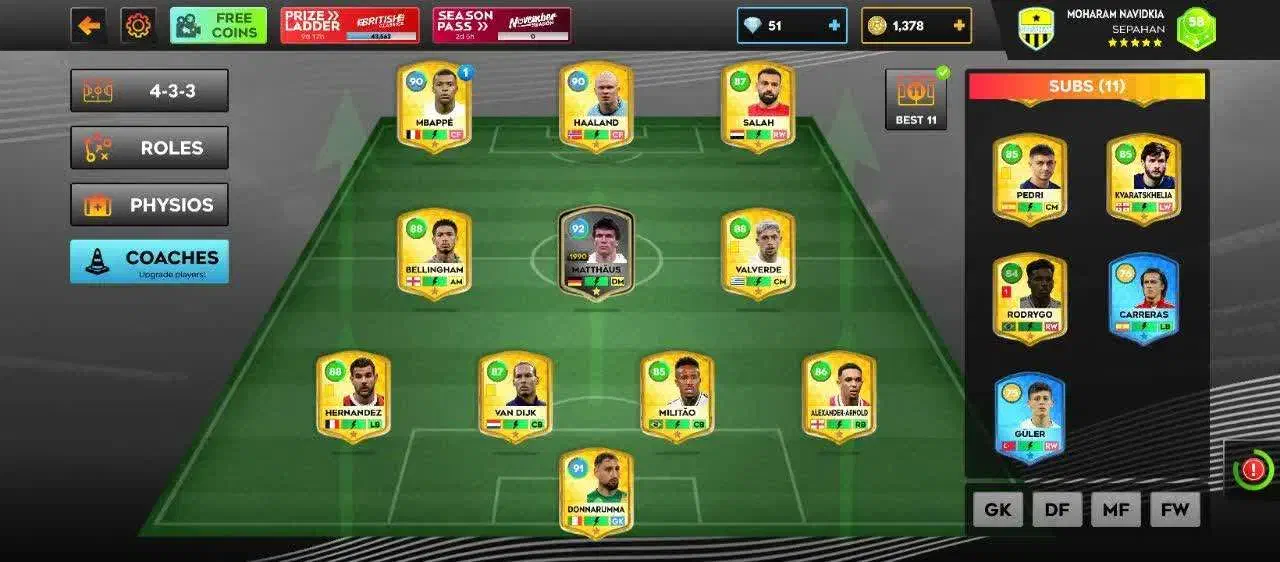 اکانت DLS|کنسول، بازی ویدئویی و آنلاین|خمینی‌شهر, |دیوار