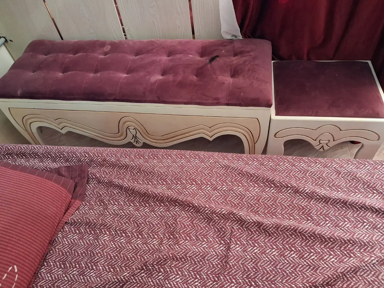 تخت و پاف|تخت و سرویس خواب|پیشوا, |دیوار