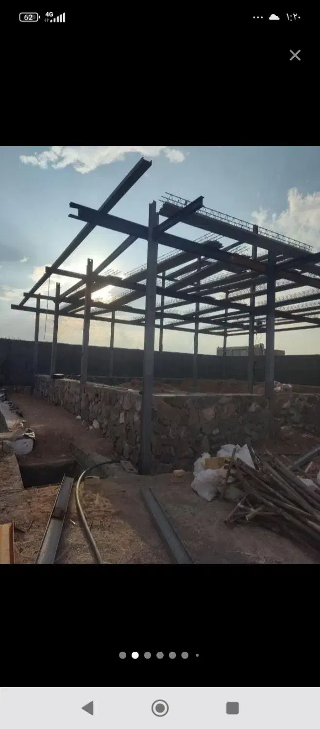 سقف تیرچه بلوک جوشکاری اسکلت|خدمات پیشه و مهارت|ساوه, |دیوار