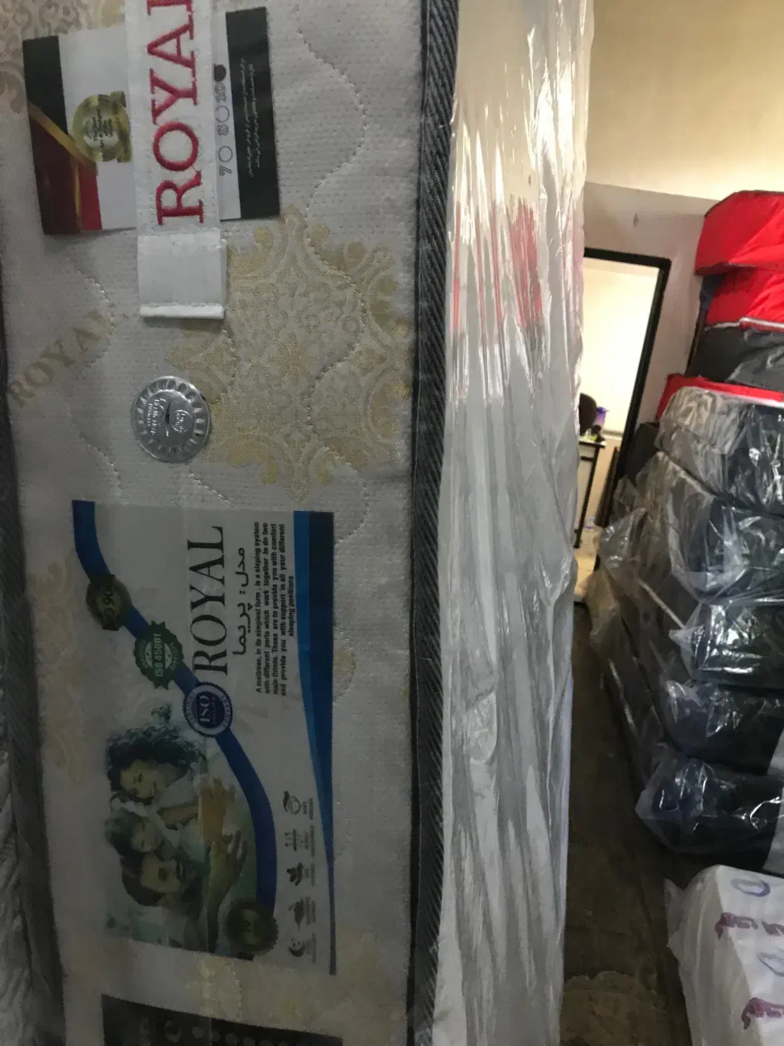 تشک پریما طبی فنری رویه گردباف ده سال ضمانت|تشک تختخواب|ساری, |دیوار