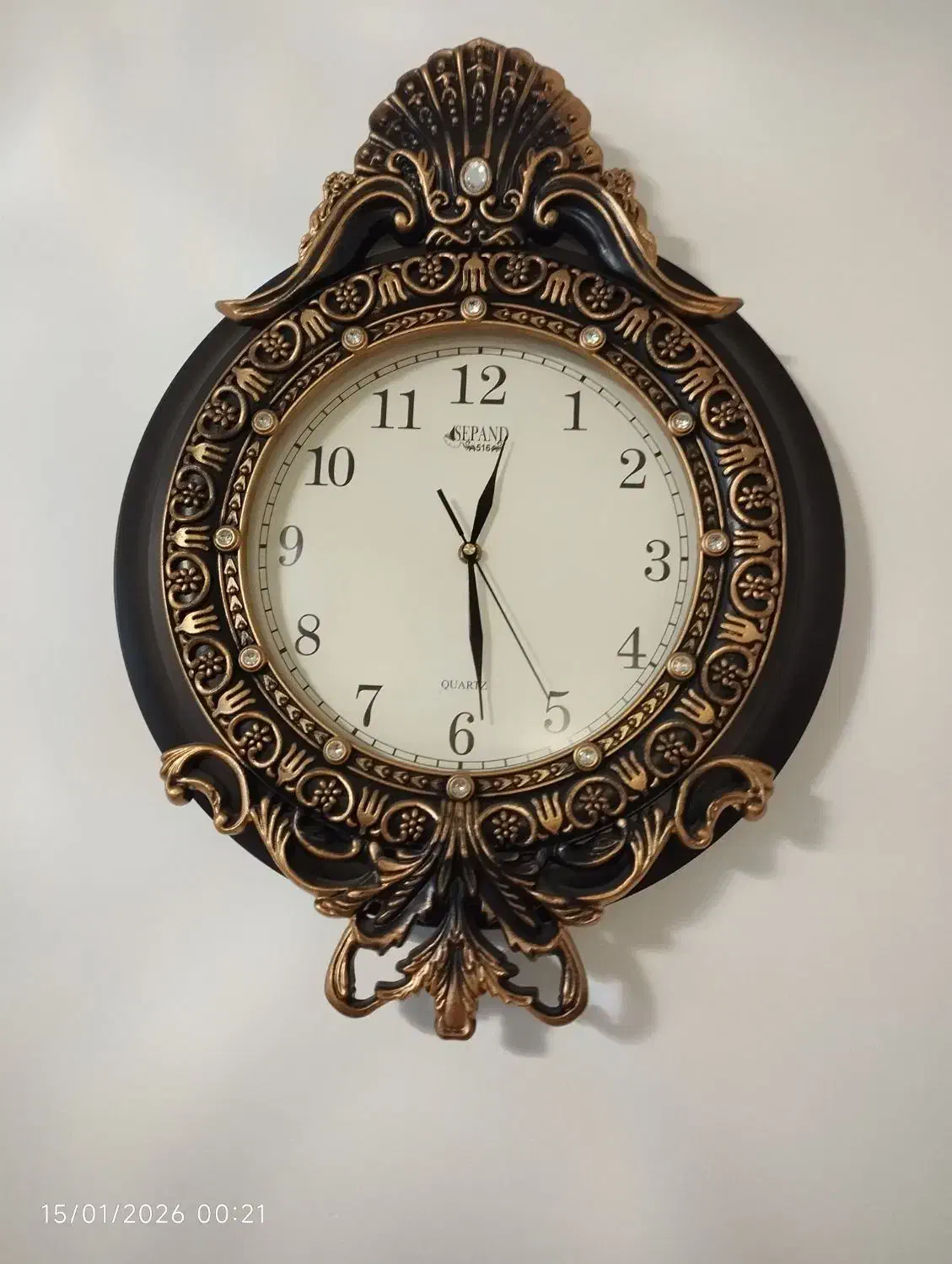 ساعت دیواری|ساعت دیواری و تزئینی|تنکابن, |دیوار