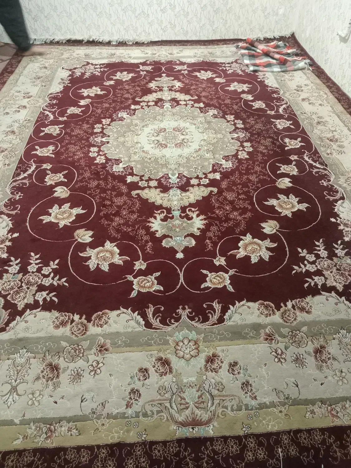 یه تخته فرش۱۲متری،یه تخته فرش ۶متری|فرش|کرمانشاه, |دیوار