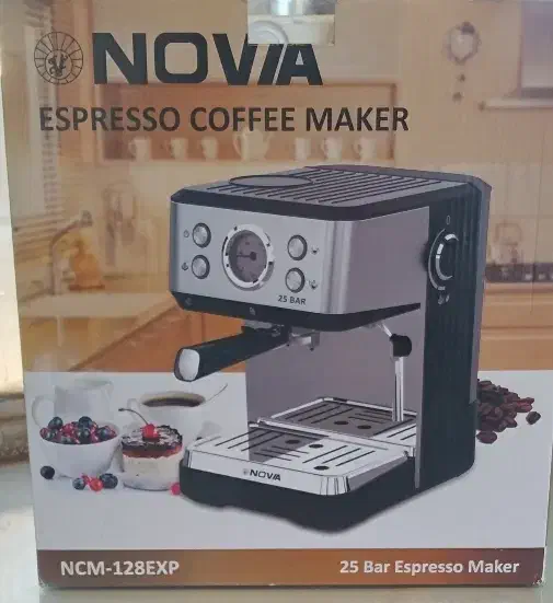 اسپرسوساز نوا128 آکبند25بار|سماور، چایساز، قهوهساز|نیشابور, خط کاشمر|دیوار