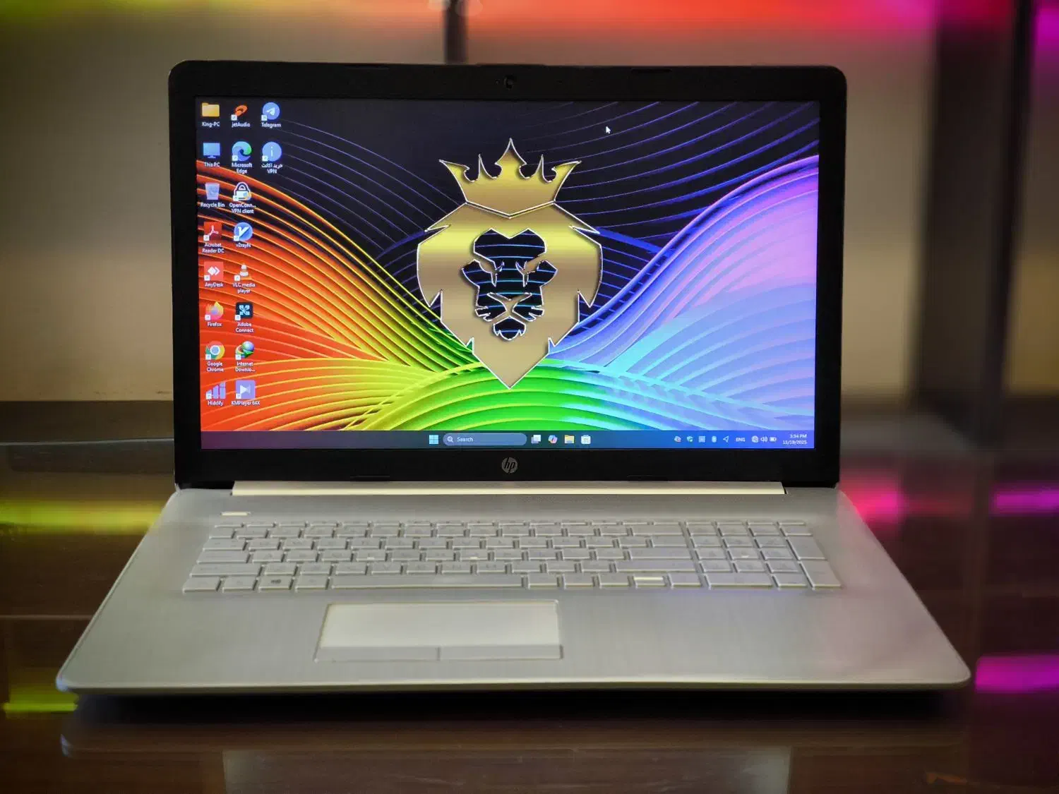 ۱۷ اینچ خانگی hp نسل ۱۰ نامپددار Core-i7 همه کاره|رایانه همراه|تهران, بلوار کشاورز|دیوار