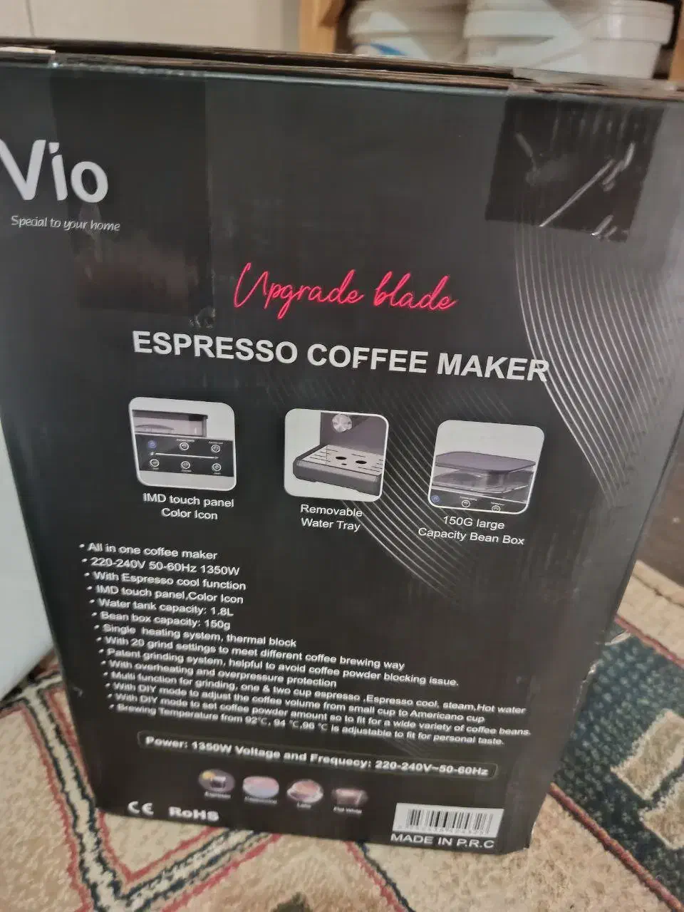 اسپرسو ساز vio|سماور، چای‌ساز، قهوه‌ساز|ملایر, |دیوار