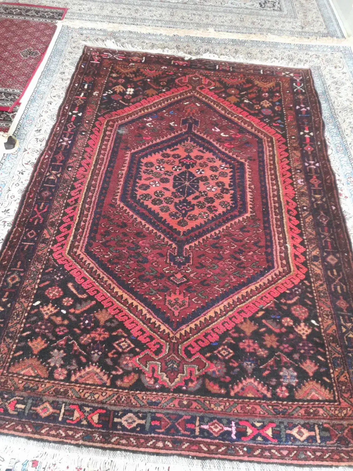 فرش گبه|فرش|زنجان, |دیوار