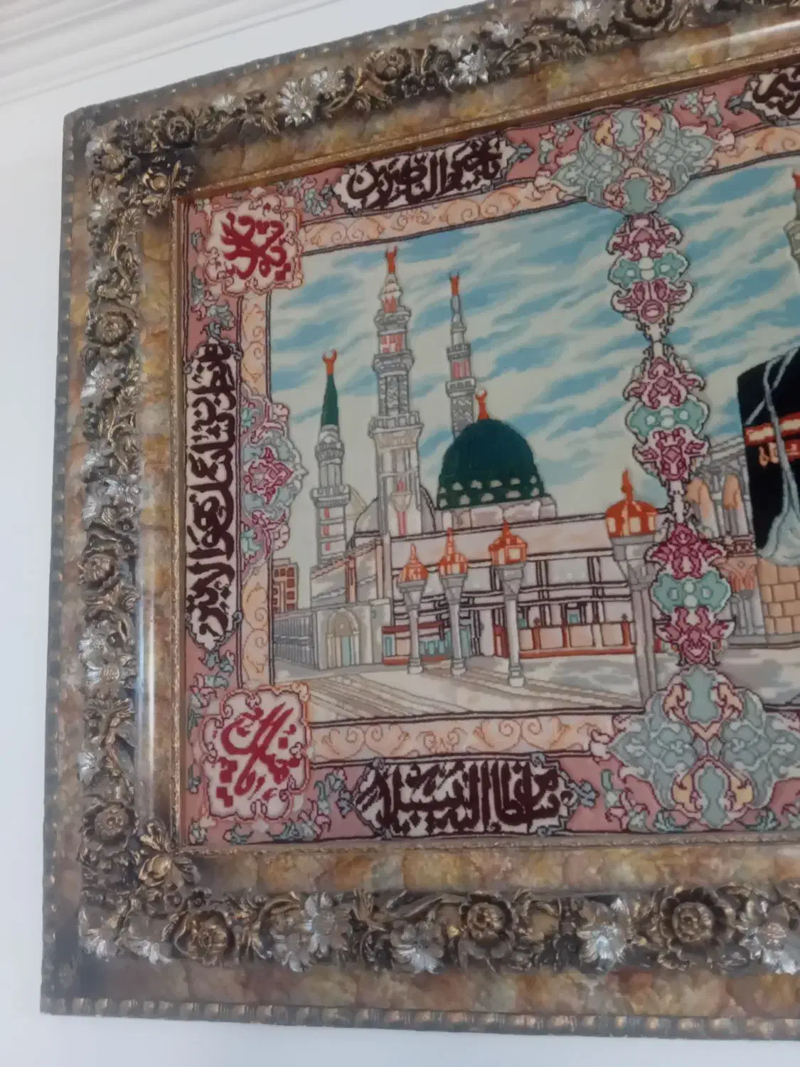 تابلو فرش دستبافت|تابلو فرش|مهدی شهر, |دیوار