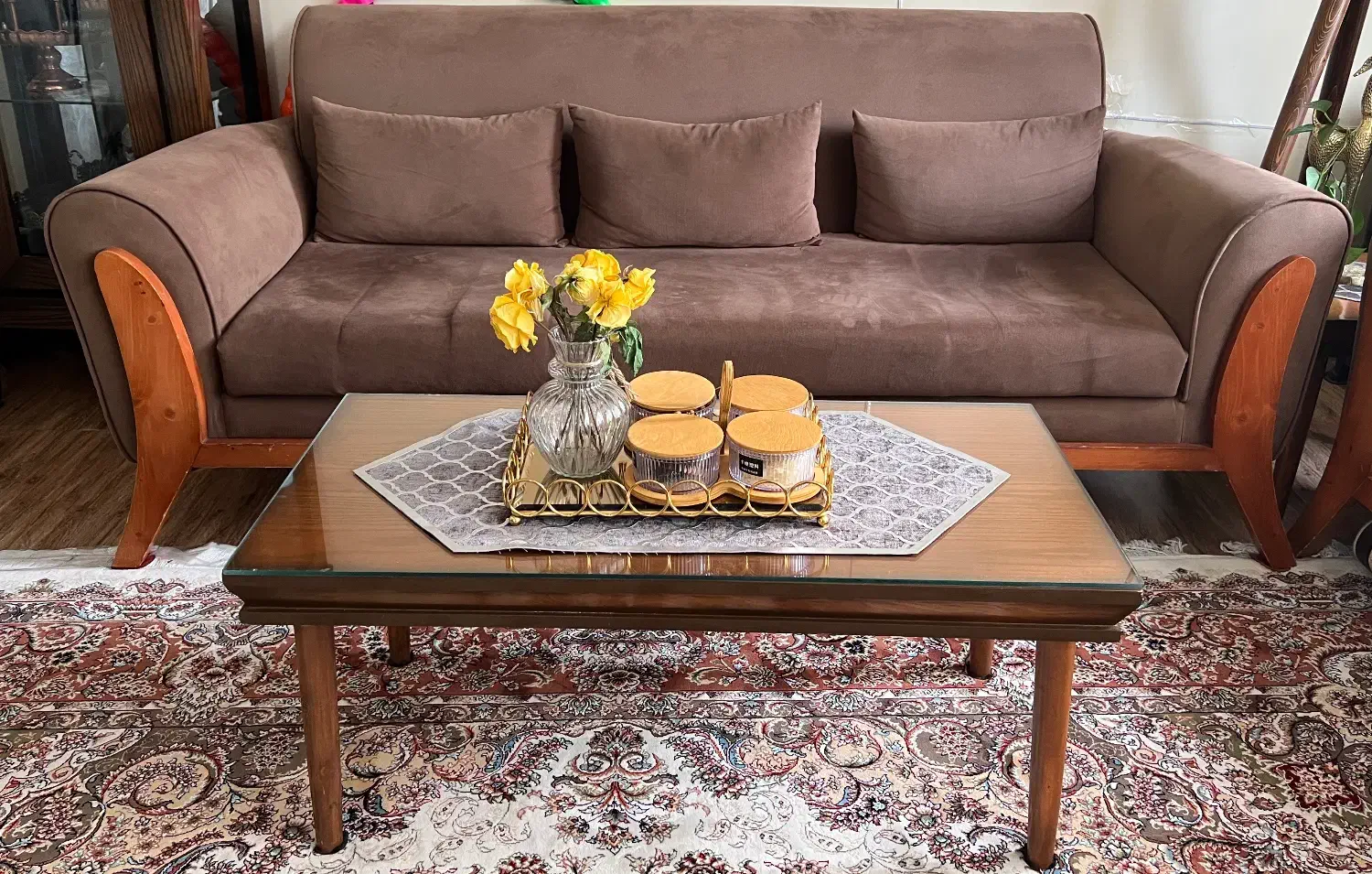 مبل ۷نفره|مبلمان خانگی و میز عسلی|بومهن, |دیوار