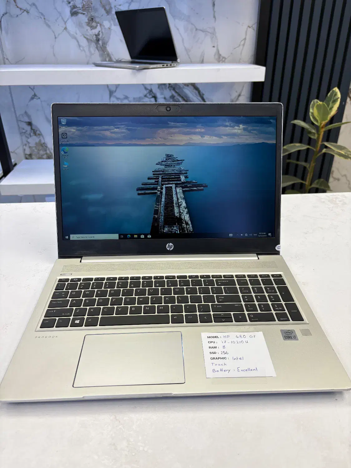 لپ تاپ استوک لمسی زیر ۳۵ تومن hp probook 450 G7|رایانه همراه|کرج, اصفهانی‌ها|دیوار