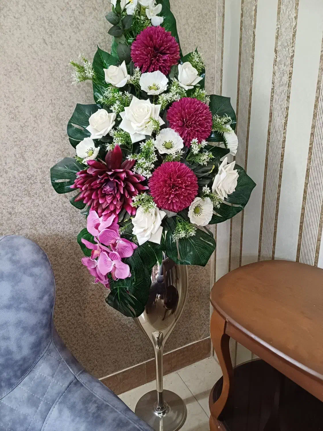 گل و گلدان مصنوعی|گل مصنوعی|مشهد, حجاب (شهرک غرب)|دیوار